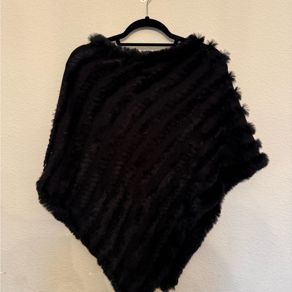 New York & Company Black Faux Fur Accessory